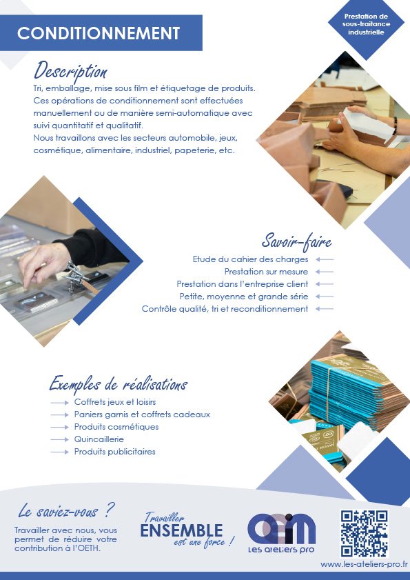 Blanchisserie - Prestation de service - Aeim